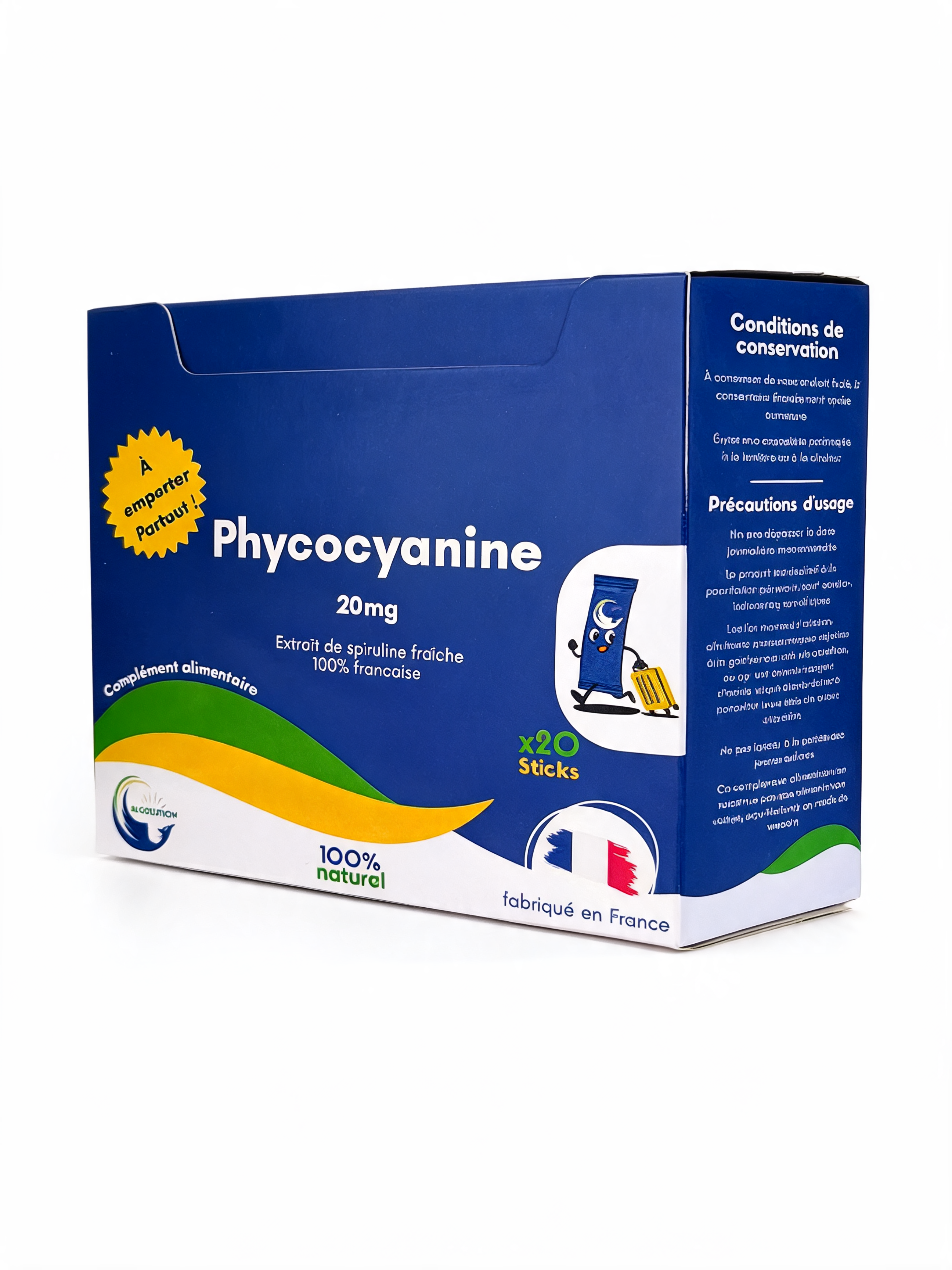 Blue Defense — Phycocyanine 20mg